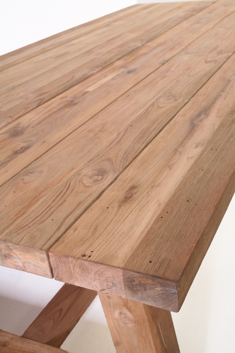 Table de jardin en teck Oskar 240cm