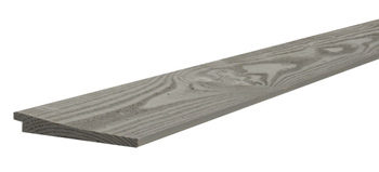 <BIG> <B> Rabais su&eacute;dois Douglas large 1,1-2,7 x 19,5 x 300 cm, peint en gris. </B> </BIG>