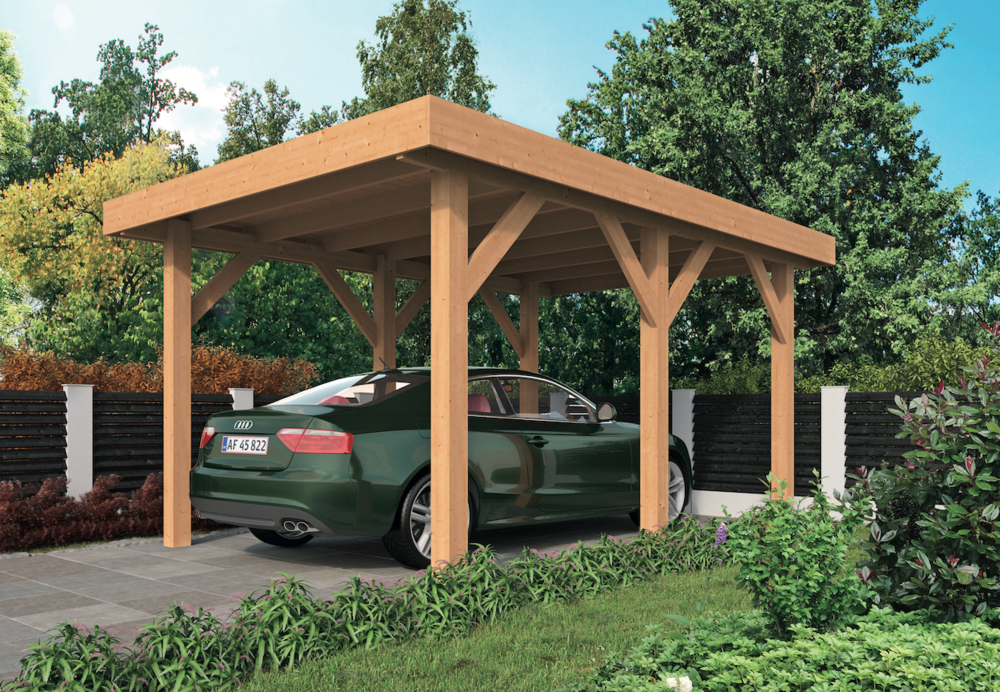 DHZ Carports Sloten inclusief EASY-Roofing