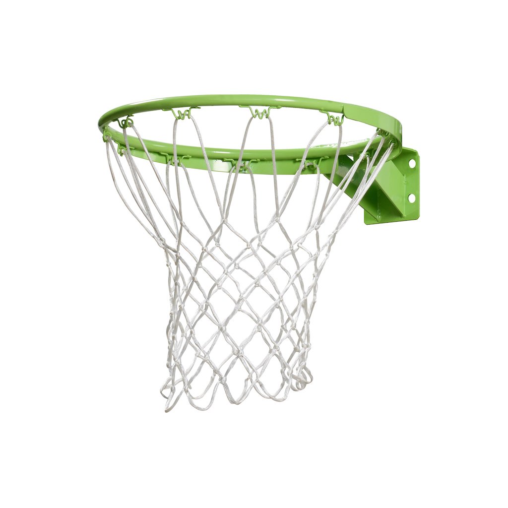 EXIT Galaxy Ring + Net panier de basket 45 cm Vert M&eacute;tal Int&eacute;rieur / ext&eacute;rieur