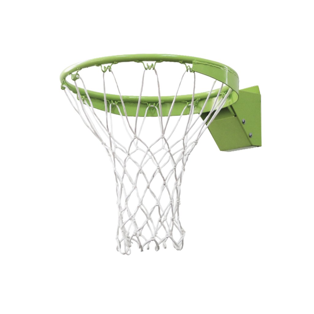 EXIT Galaxy Dunkring + Net panier de basket 45 cm Vert M&eacute;tal Int&eacute;rieur / ext&eacute;rieur