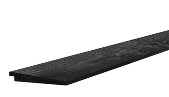 <BIG> <B> Rabais su&eacute;dois Douglas &eacute;troit 1,0-2,1 x 16,5 x 400 cm, tremp&eacute; noir. </B> </BIG>