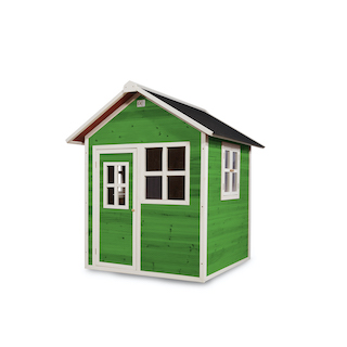 Maisonnette en bois EXIT Loft 100 - verte