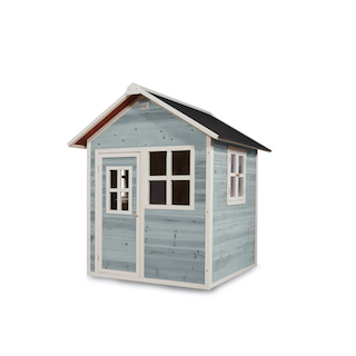 Maisonnette en bois EXIT Loft 100 bleu