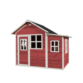 Maisonnette en bois EXIT Loft 150 - rouge
