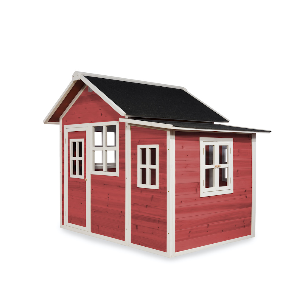 EXIT Loft 150 houten speelhuis - rood