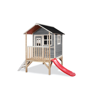 Maisonnette en bois EXIT Loft 300 - grise