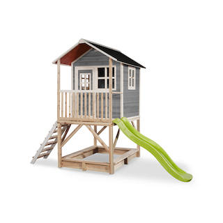 Maisonnette en bois EXIT Loft 500 grise