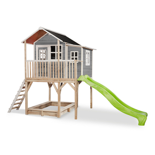 Maisonnette en bois EXIT Loft 750 grise
