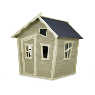 EXIT Cabane en bois Crooky 100 - beige gris