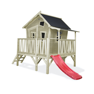 EXIT Cabane en bois Crooky 350 - beige gris