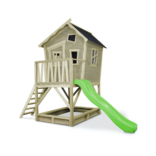 EXIT Cabane en bois Crooky 500 - beige gris