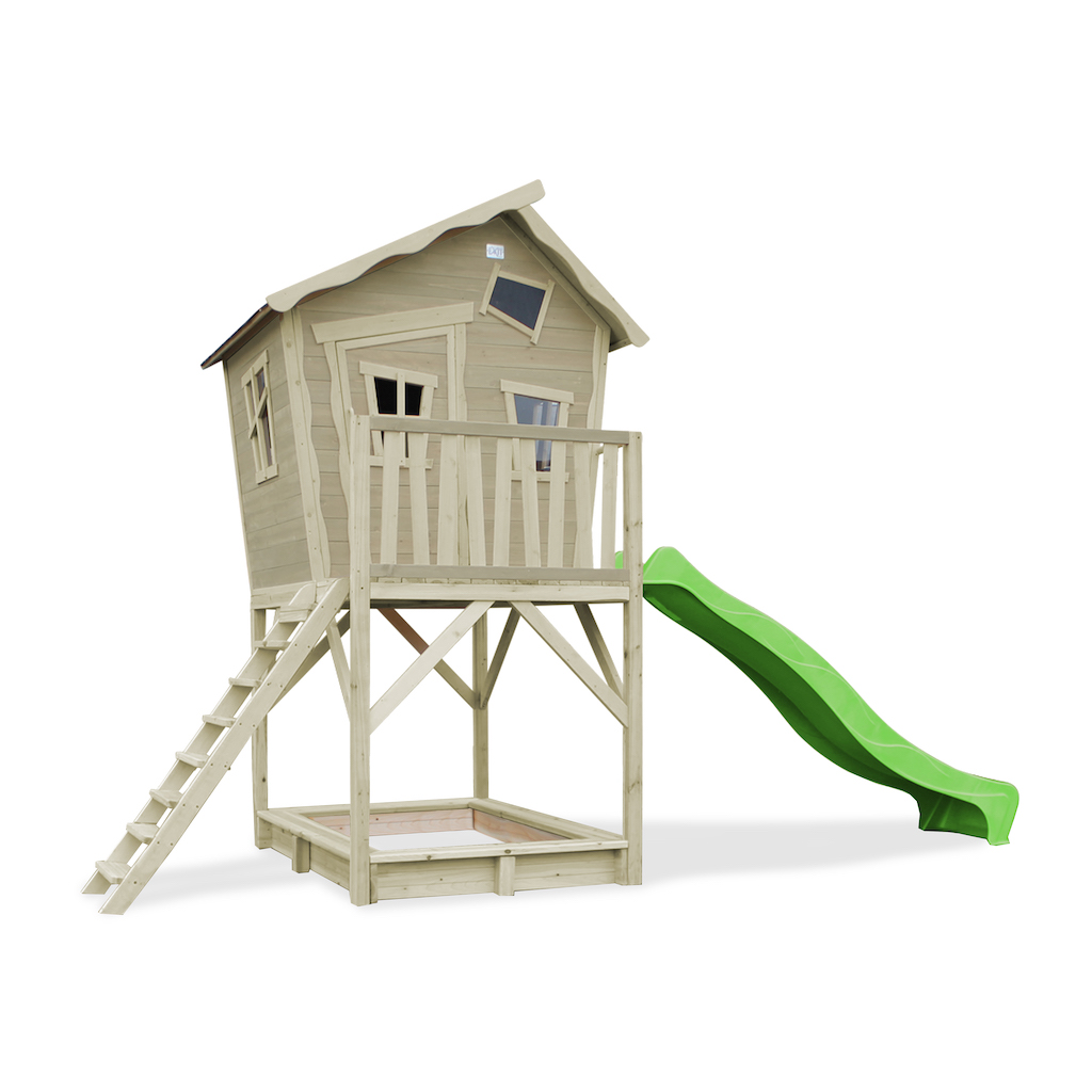 EXIT Cabane en bois Crooky 700 - beige gris