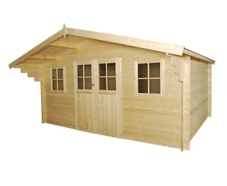 Cabane en bois Linz | 445 x 415 cm