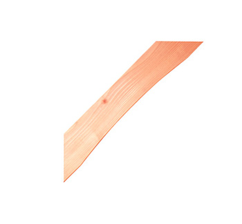 <BIG> <B> Croisillon rabot&eacute; Douglas, courb&eacute;, 6 x 14 x 77 cm, non trait&eacute;. </B> </BIG>