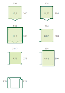 Garage QB | 300 x 510 cm | Extension 300 cm