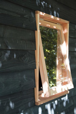 <BIG> <B> Cadre de timbre Douglas universel pour fen&ecirc;tre, non trait&eacute;. </B> </BIG>