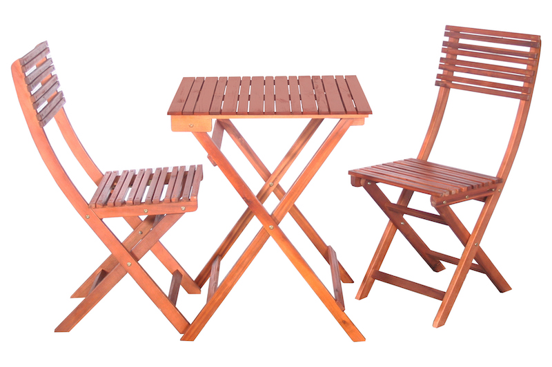 Ensemble de bistrot pliable St. Tropez