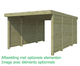 CÔTÉ POUR CARPORT QB 1860mm