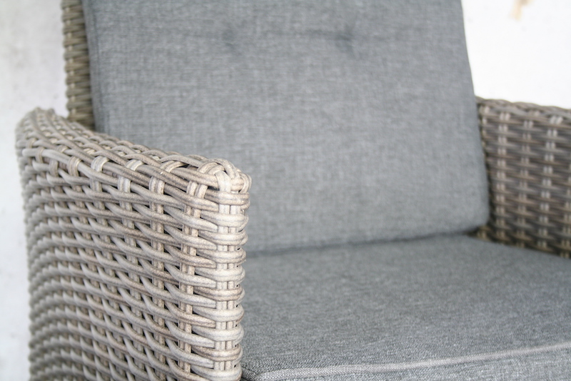 Chaise r&eacute;glable Casablanca avec coussin