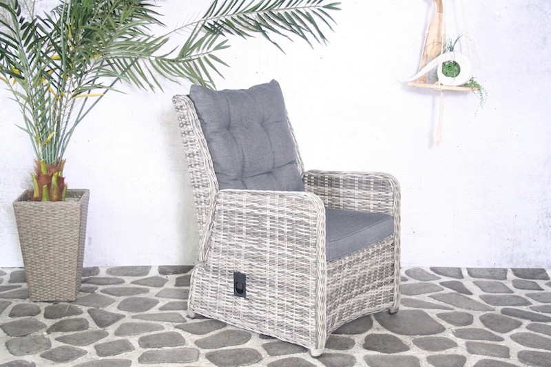 Chaise de salle &agrave; manger cindy en osier