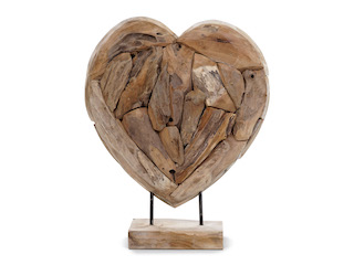 <BIG><B>Coeur d&eacute;co 30 cm</B></BIG>