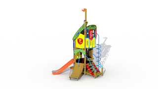 Sleeping Beauty (toboggan en acier inoxydable)