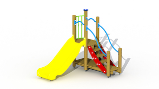 Cendrillon (toboggan en plastique)