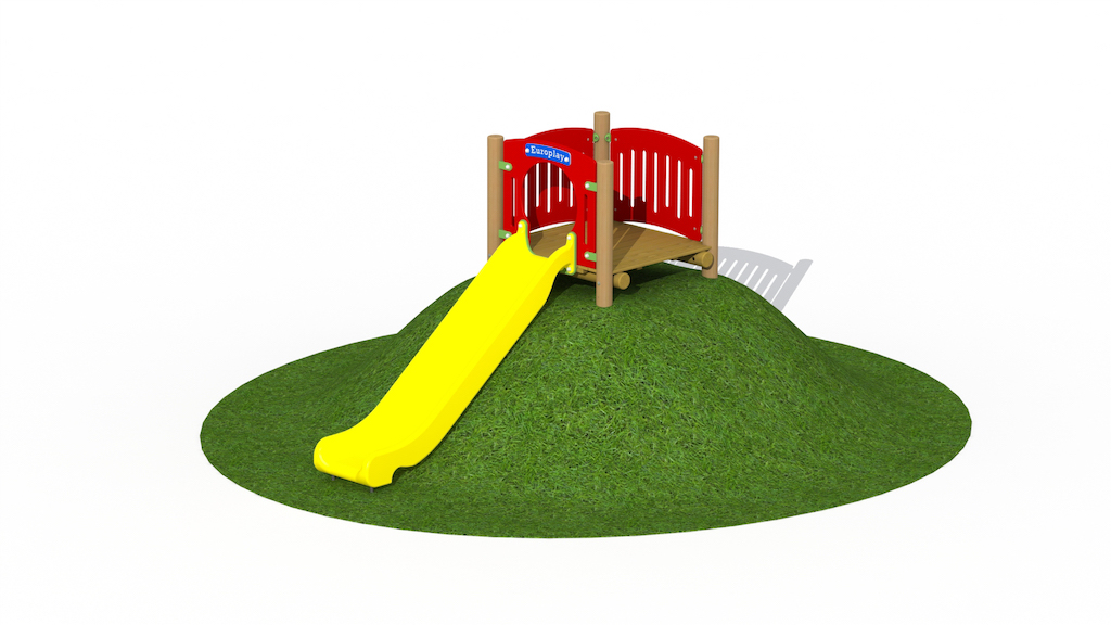Toboggan en plastique de 0,6 m