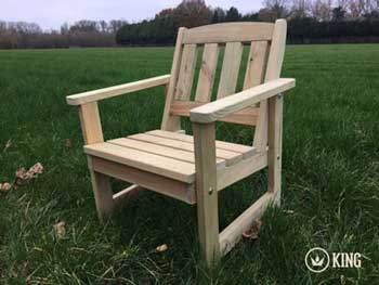<BIG><B>KING ® Chaise de jardin Henry</B></BIG>
