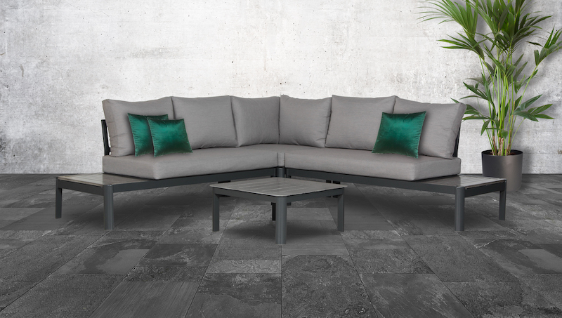 Ensemble d'angle Leroy en aluminium