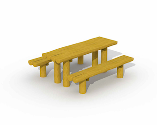Bancs Robinia + Table Robinia