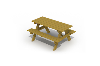 Table de pique-nique pour enfants
