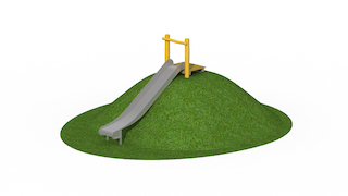 Glissade de colline 1,5 m