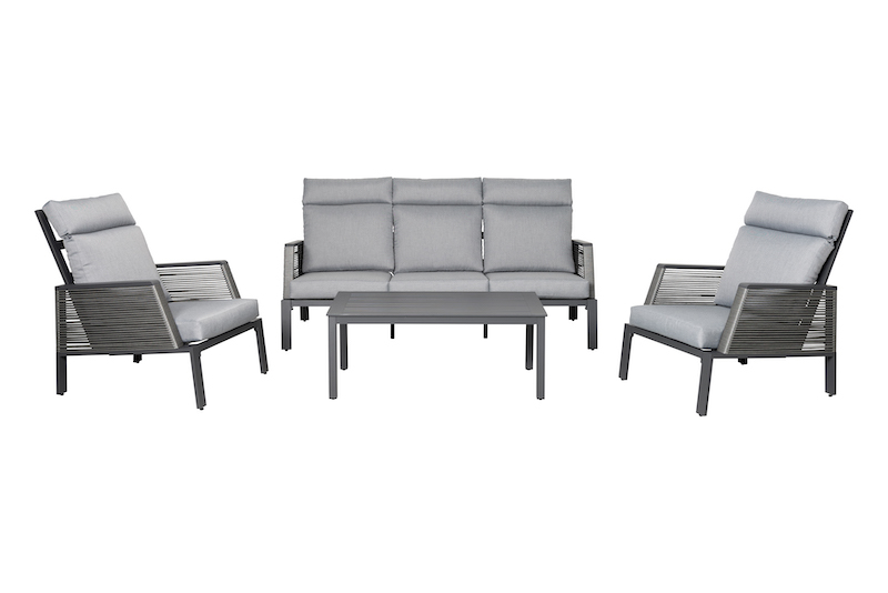Ensemble de salon en aluminium Rio