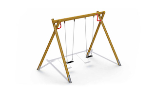 Heavy Swing (2 si&egrave;ges en caoutchouc)