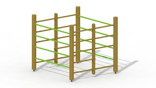 Cage d'escalade