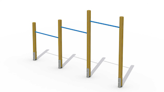 Barre de culbuteur (3 barres horizontales)