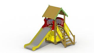 Toboggan (toboggan en acier inoxydable)