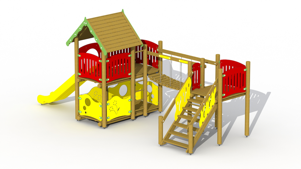 Forteresse (toboggan en plastique)