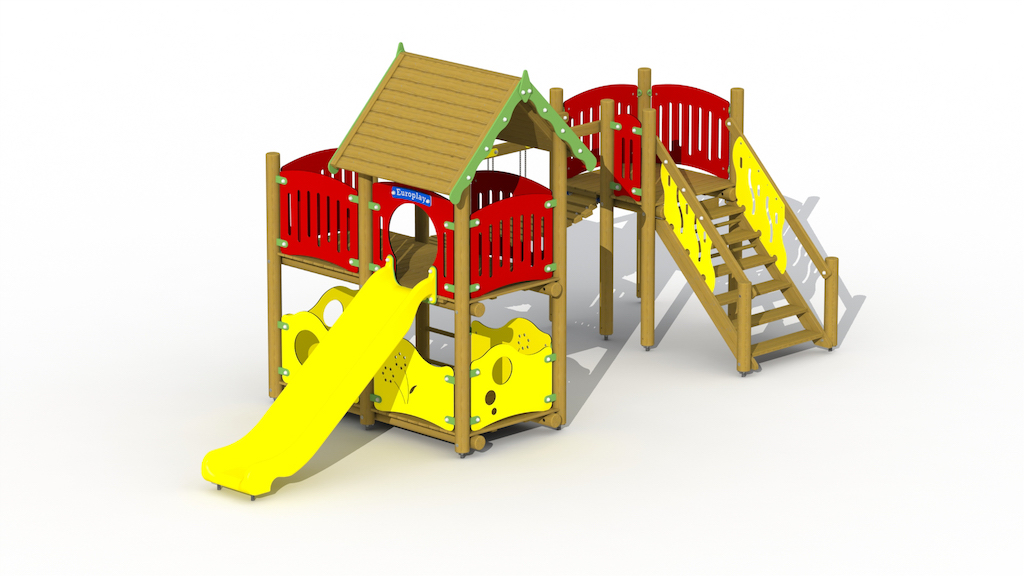 Forteresse (toboggan en plastique)