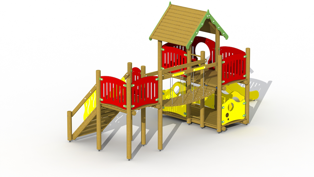 Forteresse (toboggan en plastique)