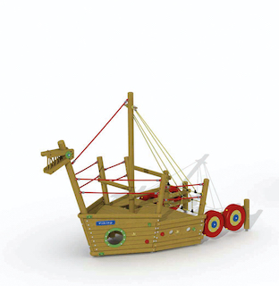 Bateau Viking (tige)