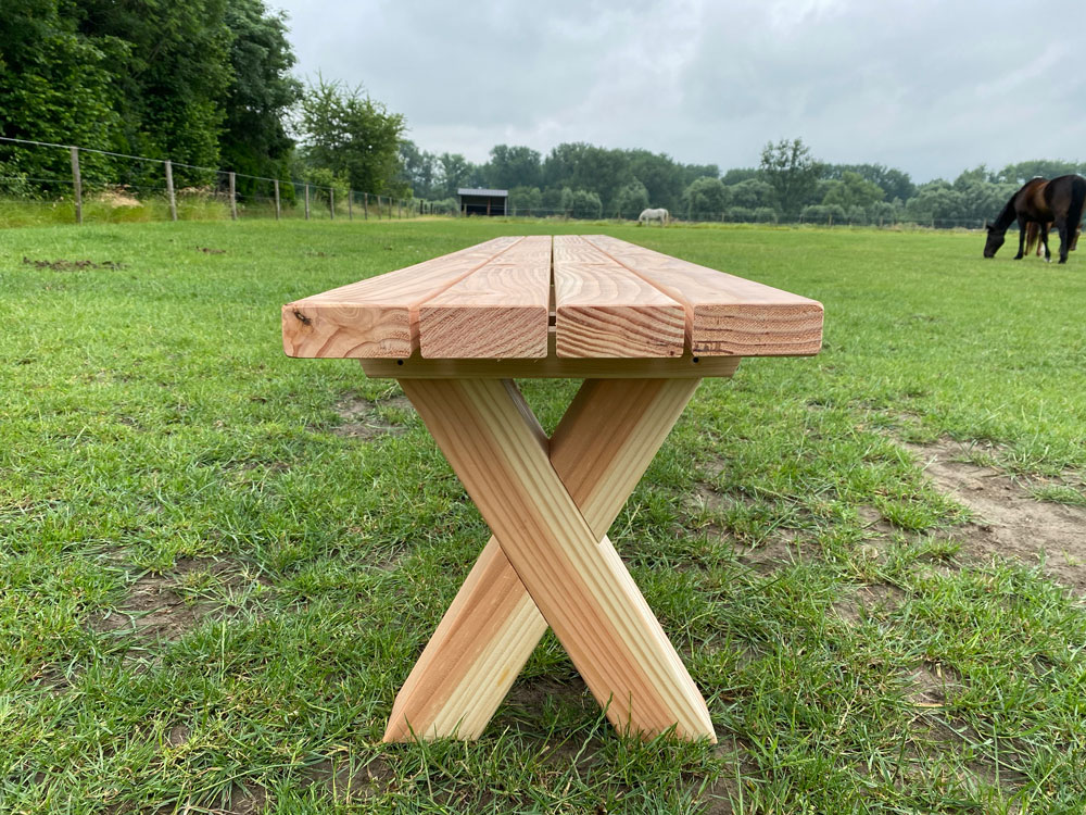 <BIG><B>Banc Xavi Junior en Douglas 250 cm</B></BIG>