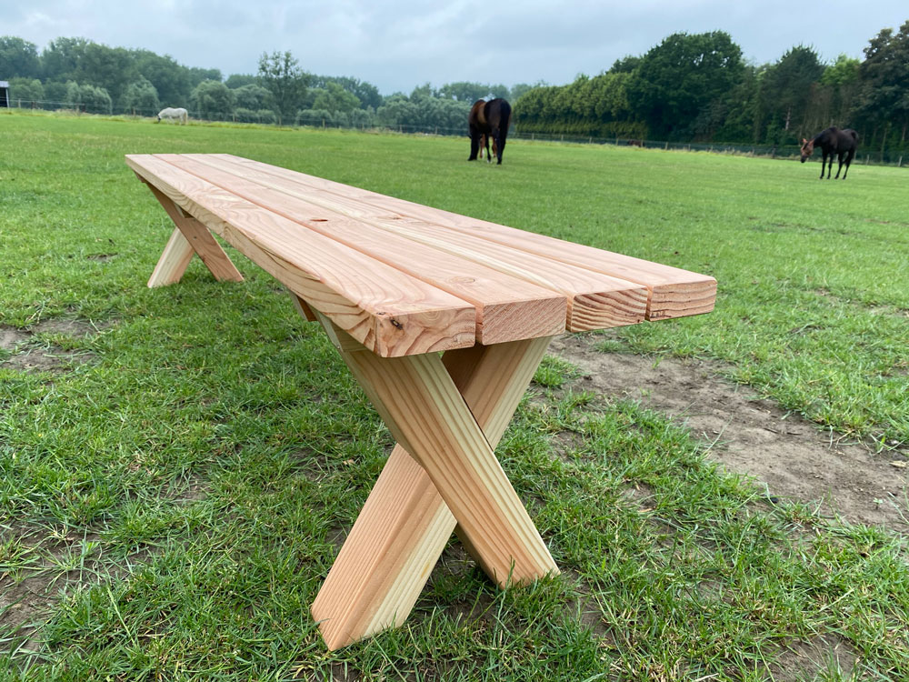 <BIG><B>Banc Xavi Junior en Douglas 250 cm</B></BIG>