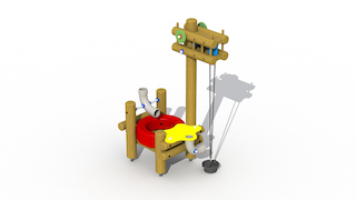 Table Dragon (partie avant avec tube et t&ecirc;te de dragon)