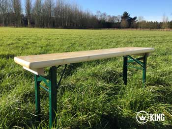 <BIG><B>KING ® BIERBANK 110 cm x 25 cm</B></BIG>