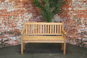 <BIG><B>Canap&eacute; junior en teck 130 cm</B></BIG>