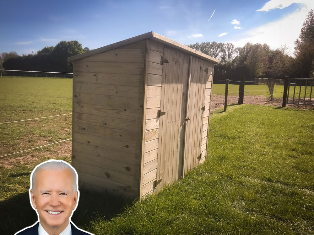 <BIG><B>Abris pour vélos Biden XXL (202 x 116 x 163)</B></BIG>