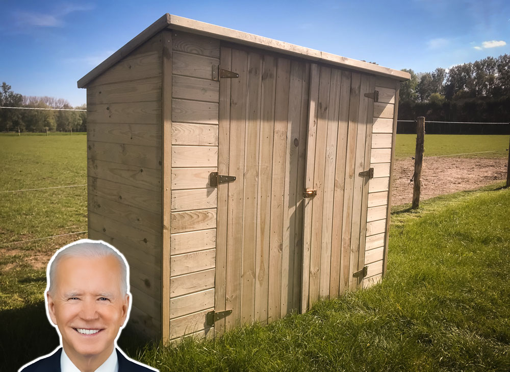 <BIG><B>Abris pour vélos Biden XXL (202 x 116 x 163)</B></BIG>